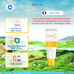 Kem Chống Nắng Bioderma Aqua.fluide SPF50 40ml