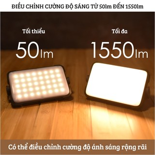 Đèn Pin mini siêu sáng, đèn led cao cấp cắm trại, camping flashlight 12000-18000mah, chống thấm nước, kèm 3chui sạc