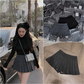 Chân Váy Dạ Xếp Ly Kim Anh Bùi [Sẵn Ship]