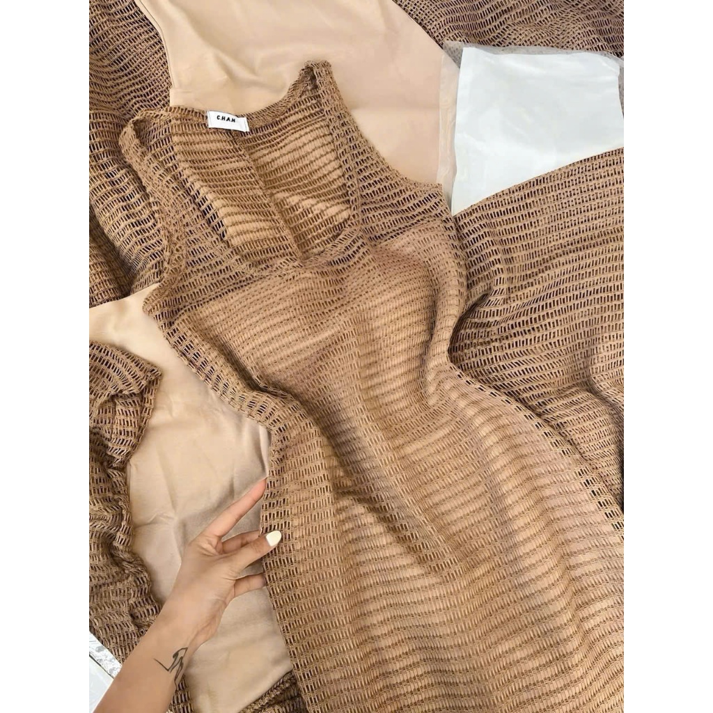 Ms 009 Bikini, Đầm ren,phối thun tăm lạnh ôm body,from váy dài ik hình sang chảnh, Hàng cao cấp, chuẩn xịn HAN.T SHOP