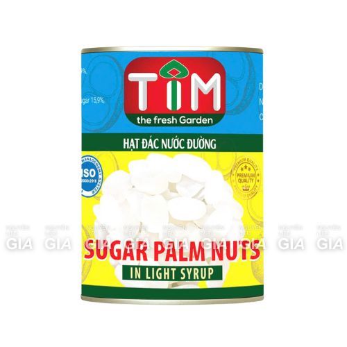 Trái cây ngâm Nif (Tim) lon 565g - nhãn, sen,chôm chôm, dâu tằm, hạt đác, hibiscus, củ năng