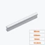 Tay Nắm Ngăn Kéo Tủ Quần Áo Nhôm Đúc Cao Cấp Dài 64–160mm – Âm Tủ Sang Trọng Cho Tủ Bếp, Tủ Áo