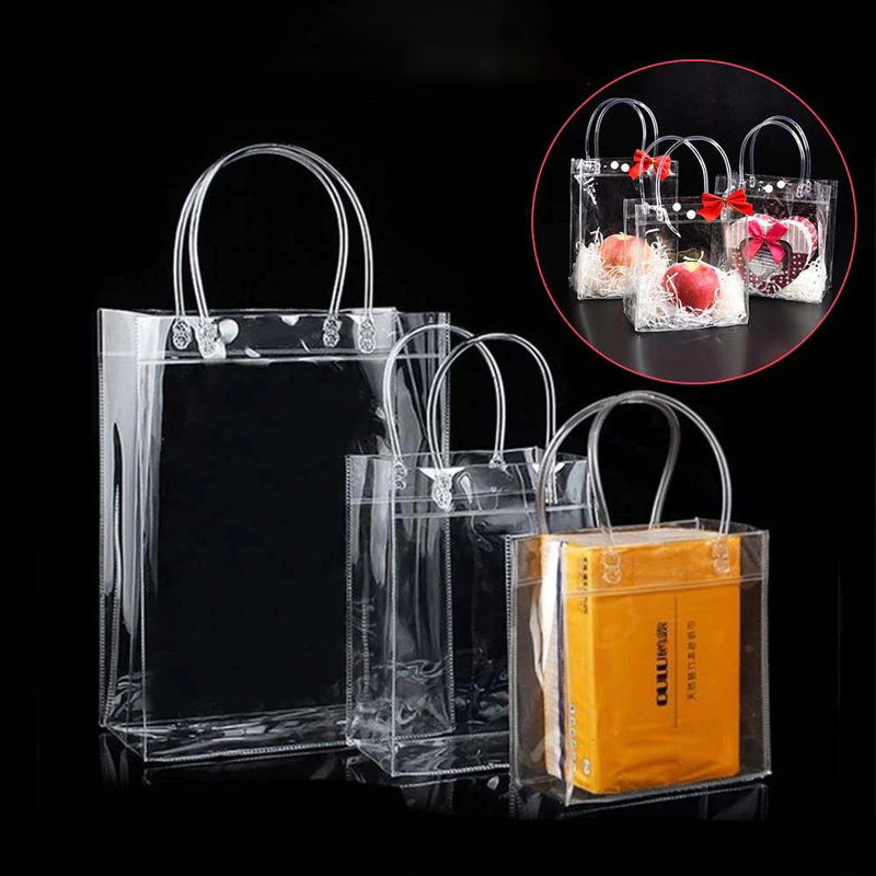 10 Túi Xách Bằng Nhựa PVC Trong Suốt Bảo Vệ Môi Trường | Shopee Việt Nam