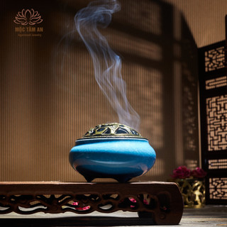 Nụ trầm hương cao cấp Mộc Tâm An, nhang sạch, xông nhà, văn phòng hộp 35 nụ - Loại CAO CẤP THƯỢNG HẠNG