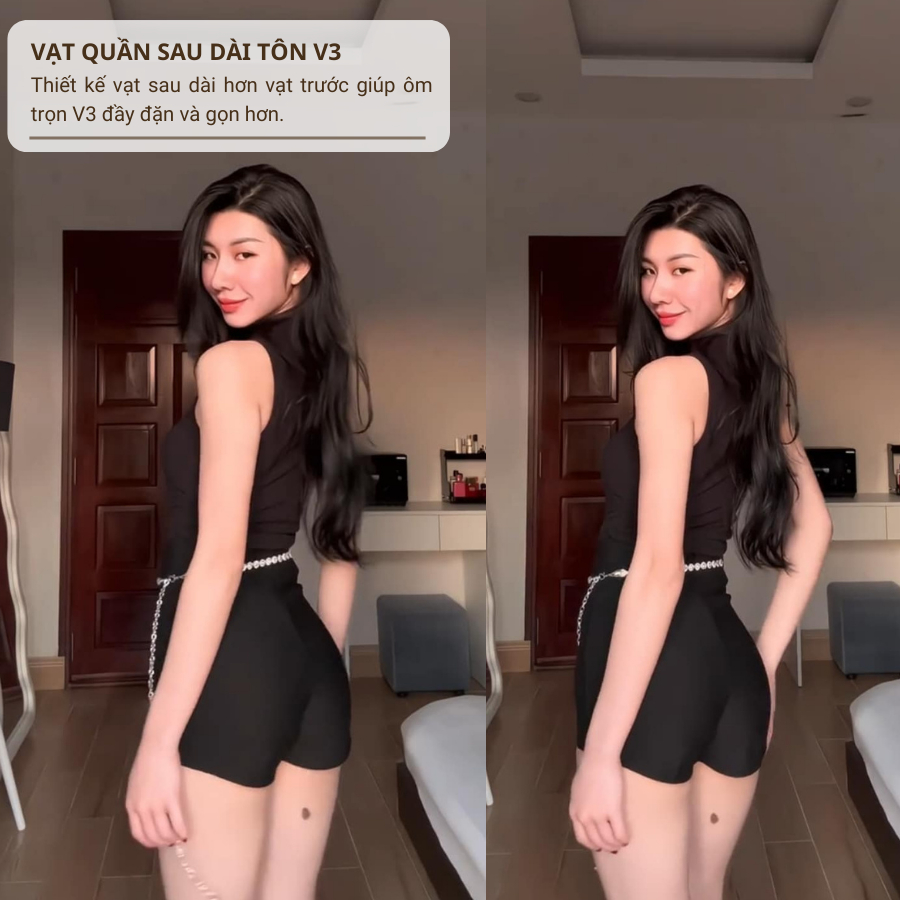 [BIGSIZE 75KG] Quần Short UMI Nữ Co Giãn Ôm Dáng, Cạp Cao Khóa Kéo Mặc 2 Mặt