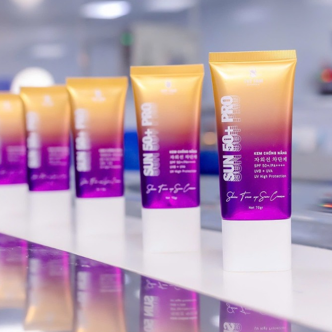 Kem chống nắng dưỡng da Tùy Tâm - Sunscreen 24h da mặt 70ml SPF 50+ PRO  dưỡng ẩm và làm mịn da - Tùy Tâm pharma
