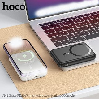 Pin Dự Phòng không dây Hoco J141 10000mAh Wireless Charge 15W, TypeC PD 20W - Phụ Kiện Nhất Tín