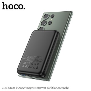 Pin Dự Phòng không dây Hoco J141 10000mAh Wireless Charge 15W, TypeC PD 20W - Phụ Kiện Nhất Tín
