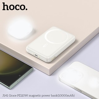Pin Dự Phòng không dây Hoco J141 10000mAh Wireless Charge 15W, TypeC PD 20W - Phụ Kiện Nhất Tín