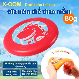 X-com Đĩa bay ném đĩa thể thao mềm đồ chơi trẻ em chính hãng 80g UK80