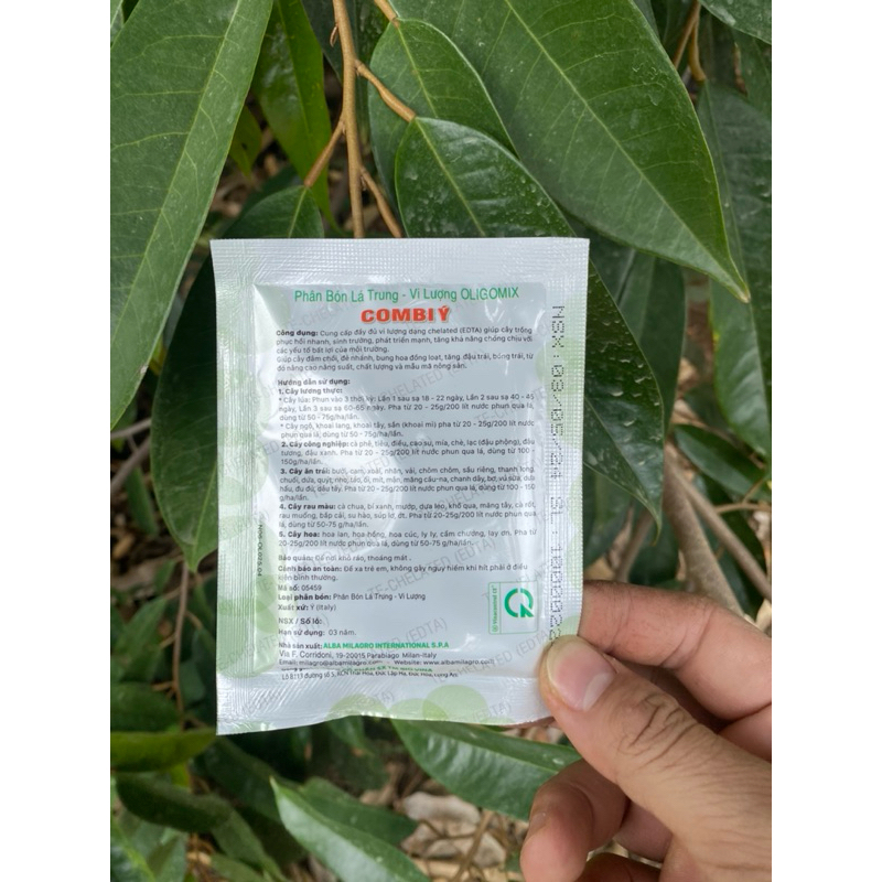 Combi Ý hàm lượng magie kẽm bo cao gói 25gr