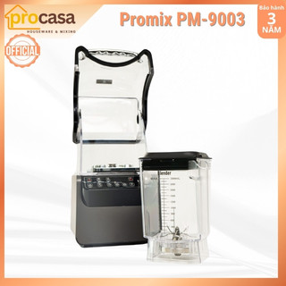 [Chính hãng] Máy xay sinh tố công nghiệp Promix PM-9003 có chống ồn - 1800W - 2 lít - BH 3 năm