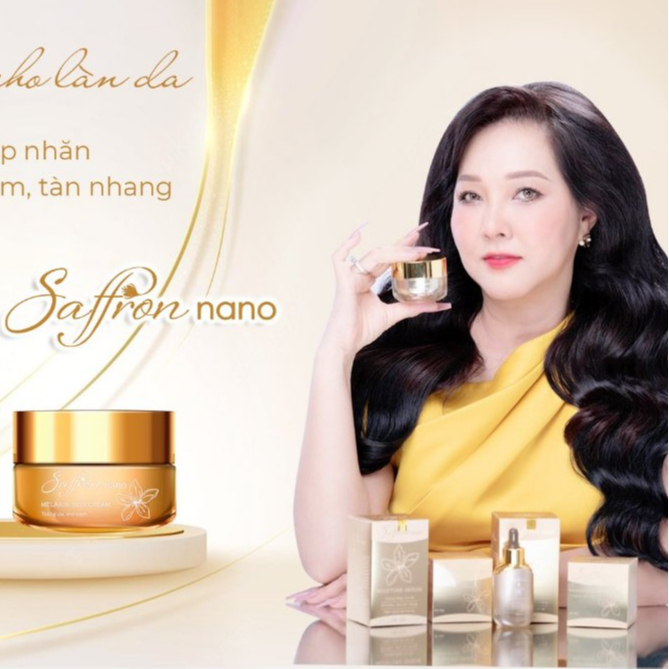 Kem dưỡng trắng da hỗ trợ mờ thâm nám tàn nhang Saffron nano - Tùy Tâm Pharma - 20gram
