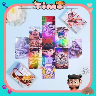 Lomo Card Na Tra Hologram Hộp 50 Tấm Bo Góc Timo QT68
