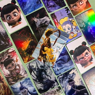 Lomo Card Na Tra Hologram Hộp 50 Tấm Bo Góc Timo QT68