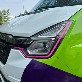Tem dán đèn Ford Transit 2022-2023 (1 cặp) - Tem dán đèn cao cấp bám dính tốt không phai màu