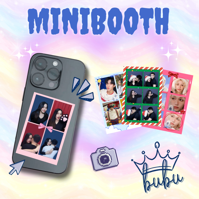 [In MINIBOOTH] - In ảnh minibooth bỏ ốp lưng điện thoại theo yêu cầu - khung mới