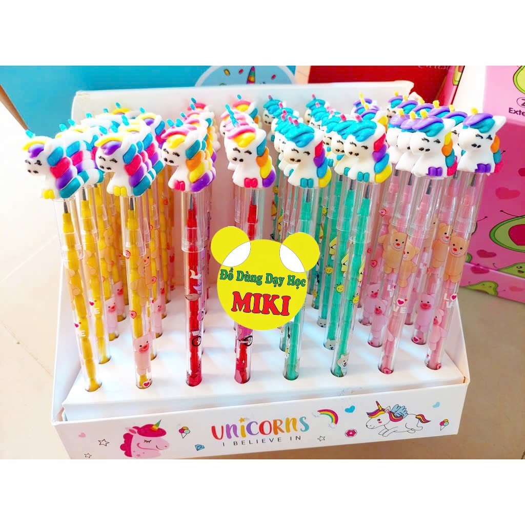 Chì ngòi khúc mẫu cute dễ thương (1set/10c mix mẫu ngẫu nhiên)