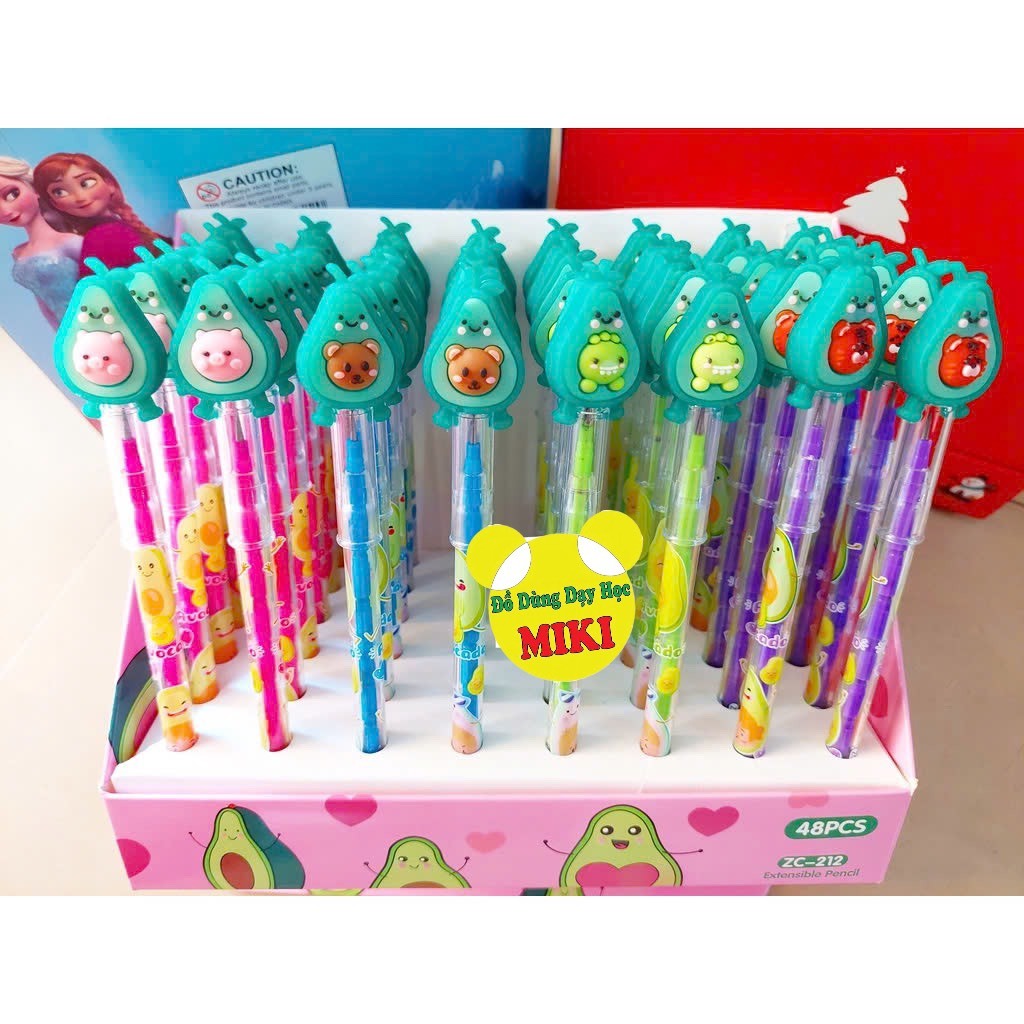 Chì ngòi khúc mẫu cute dễ thương (1set/10c mix mẫu ngẫu nhiên)