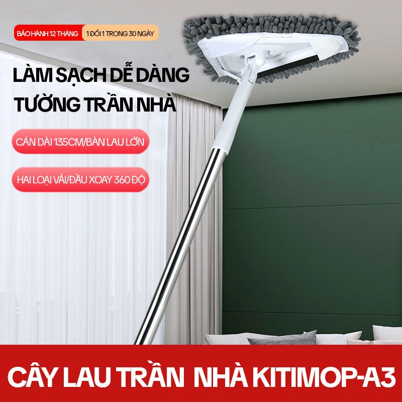 Ảnh Miếng Lau Thay Thế Cho Cây Lau Trần Nhà KITIMOP A3 2