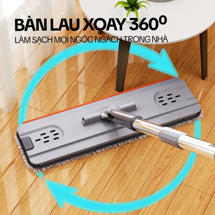 Ảnh Miếng Lau Nhà Thay Thế KITIMOP SM33 PRO – Bông Lau Nhà Thay Thế 33X12CM, Giẻ Lau Nhà Vải Tự Lọc Cao Cấp 3