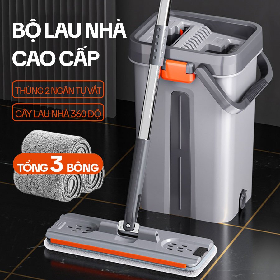 Ảnh Miếng Lau Nhà Thay Thế KITIMOP SM33 PRO – Bông Lau Nhà Thay Thế 33X12CM, Giẻ Lau Nhà Vải Tự Lọc Cao Cấp 1