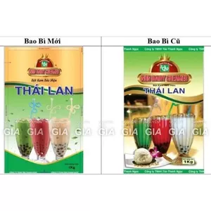 Bột kem béo Thái Lan 3 ly gói 1kg - THÙNG 10 BỊCH