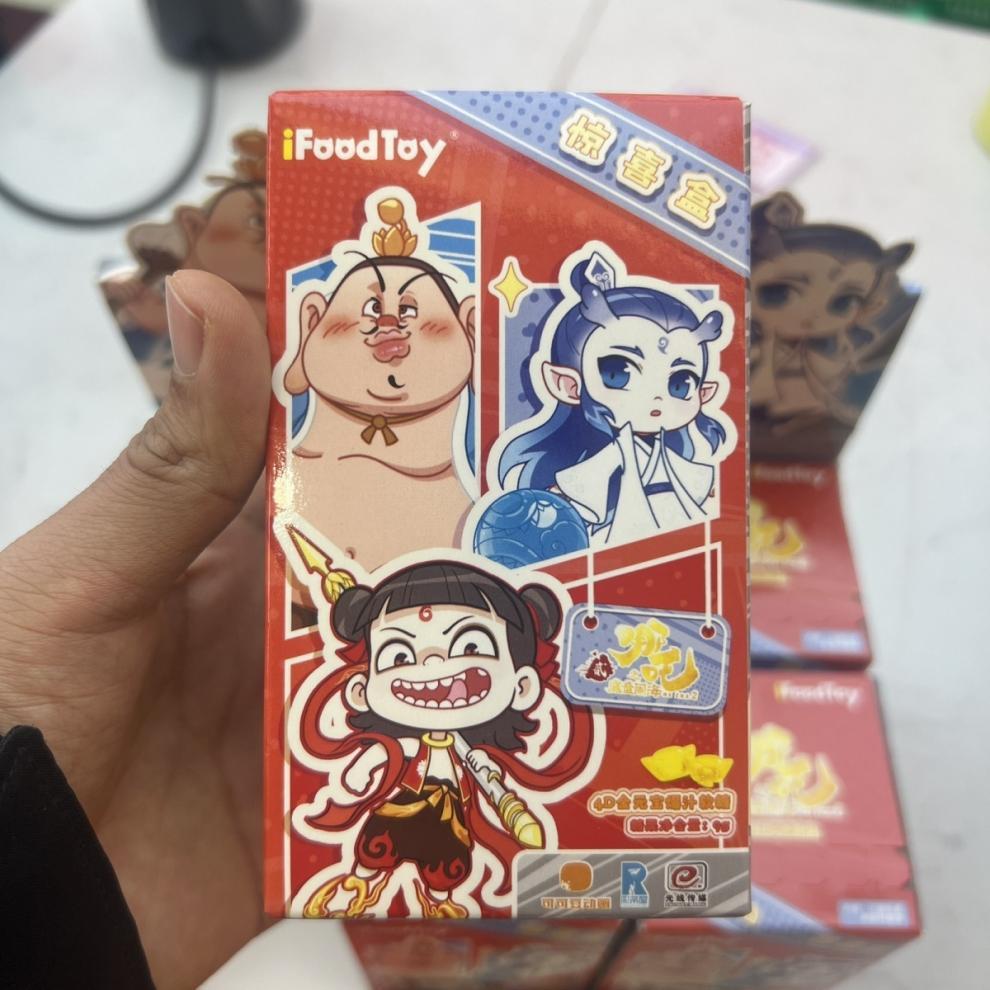 Hộp Blindbox Natra Ngao Bính Bản Ma Đồng Giáng Thế, Mô Hình Nhân Vật Natra, Ngao Bính,Ngao Quảng,Thái Ất