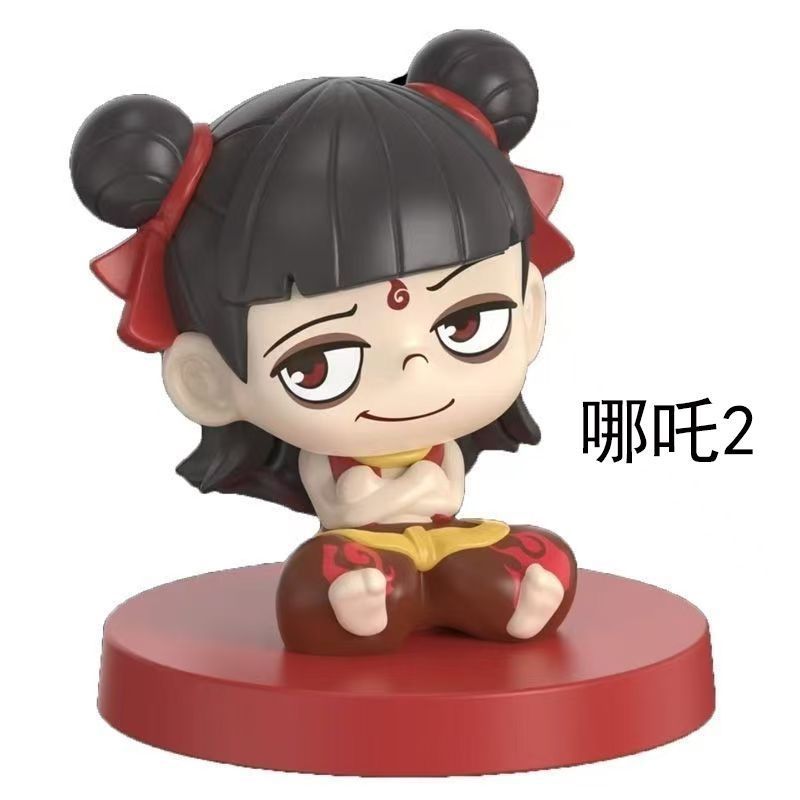 Hộp Blindbox Natra Ngao Bính Bản Ma Đồng Giáng Thế, Mô Hình Nhân Vật Natra, Ngao Bính,Ngao Quảng,Thái Ất