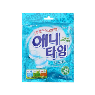 Kẹo bạc hà Lotte Anytime Hàn Quốc gói 60g