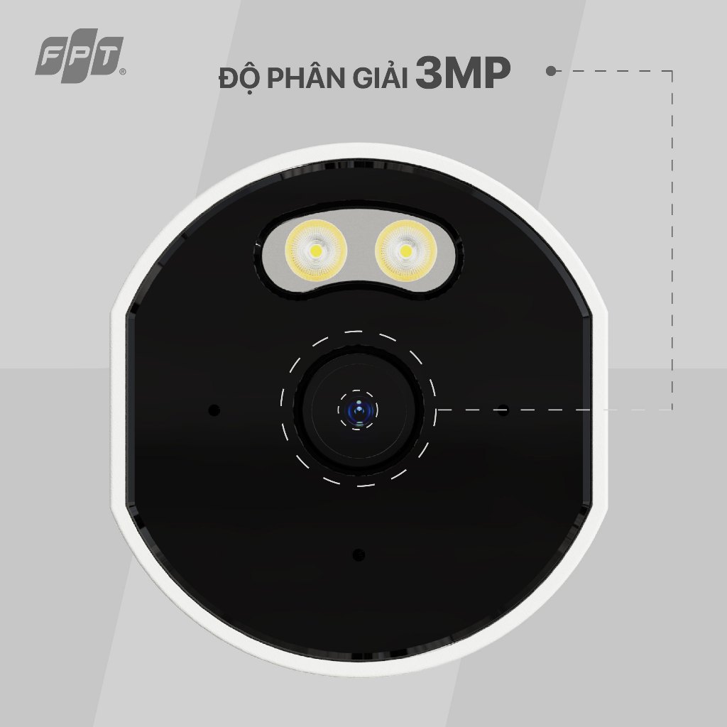 Ảnh Combo 5 Cloud Camera IQ4S - Chính Hãng FPT - Công nghệ AI - Độ phân giải 3MP - Kháng Nước - Nhìn Đêm Có Màu 4