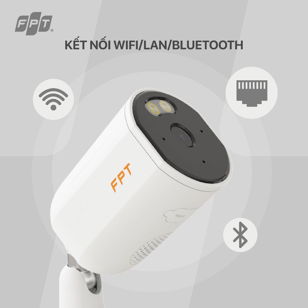 Ảnh Cloud Camera IQ4S - Chính Hãng FPT - Công nghệ AI - Độ phân giải 3MP - Kháng Nước - Nhìn Đêm Có Màu 1
