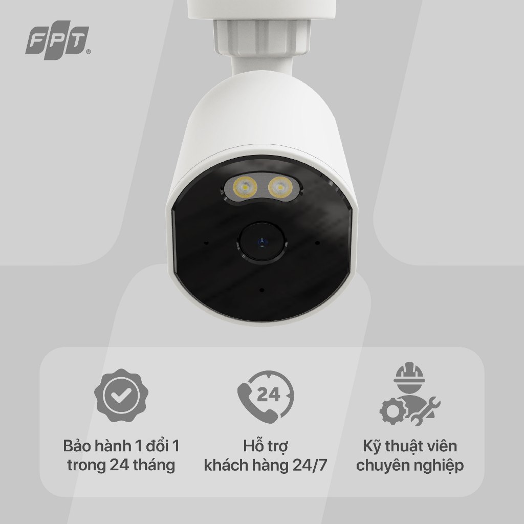 Ảnh Cloud Camera IQ4S - Chính Hãng FPT - Công nghệ AI - Độ phân giải 3MP - Kháng Nước - Nhìn Đêm Có Màu 2