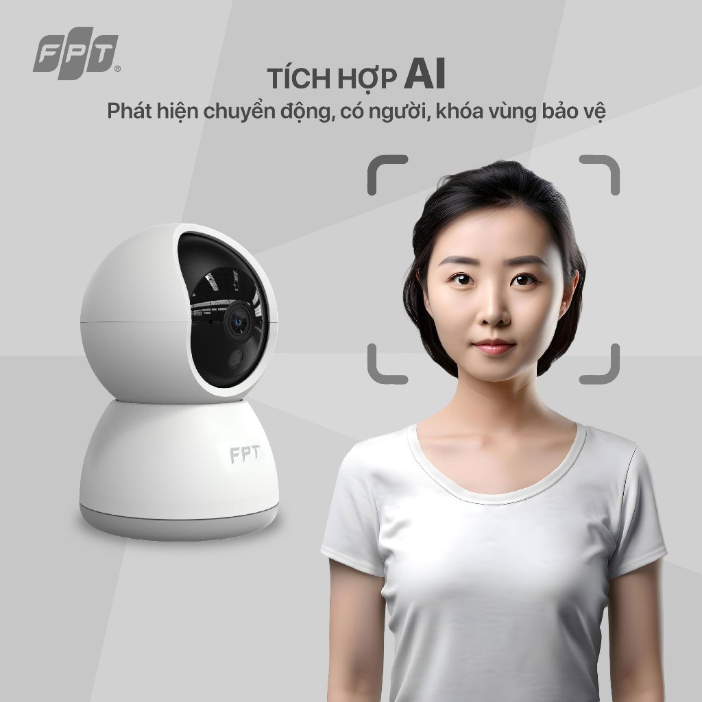 Ảnh Cloud Camera Play 3 - Chính hãng FPT - Công nghệ AI - Độ phân giải 3MP  - Thiết kế tinh tế, nhỏ gọn 1