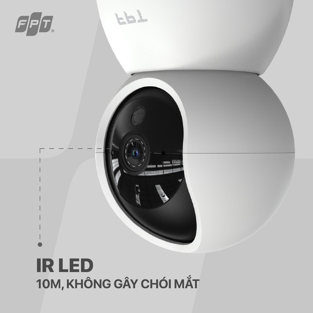 Ảnh Combo 5 Camera Play 3 Cloud - Chính hãng FPT - Công nghệ AI - Độ phân giải 3MP 3