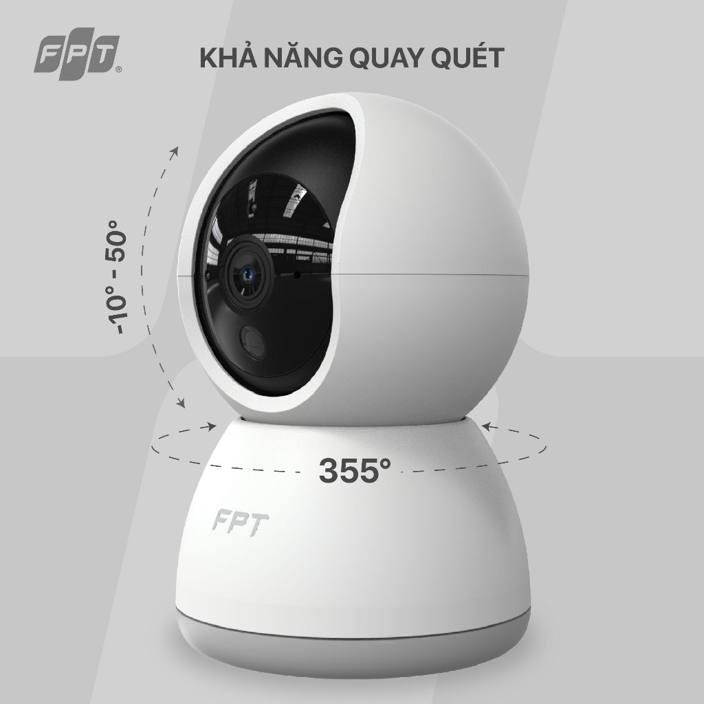 Ảnh Combo 5 Camera Play 3 Cloud - Chính hãng FPT - Công nghệ AI - Độ phân giải 3MP 4