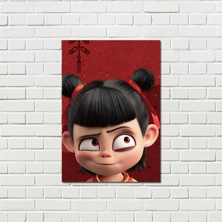Poster Dán Phòng Tường Na Tra Ngao Bính Hình Ảnh 1 Set 8 Tấm Không Có Keo Sẵn Đồ Sưu Tầm Timo VPBL28