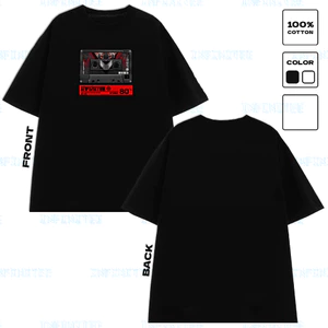 Áo thun INFINITEE Fni24064 Thun 100% Cotton - form rộng Unisex.