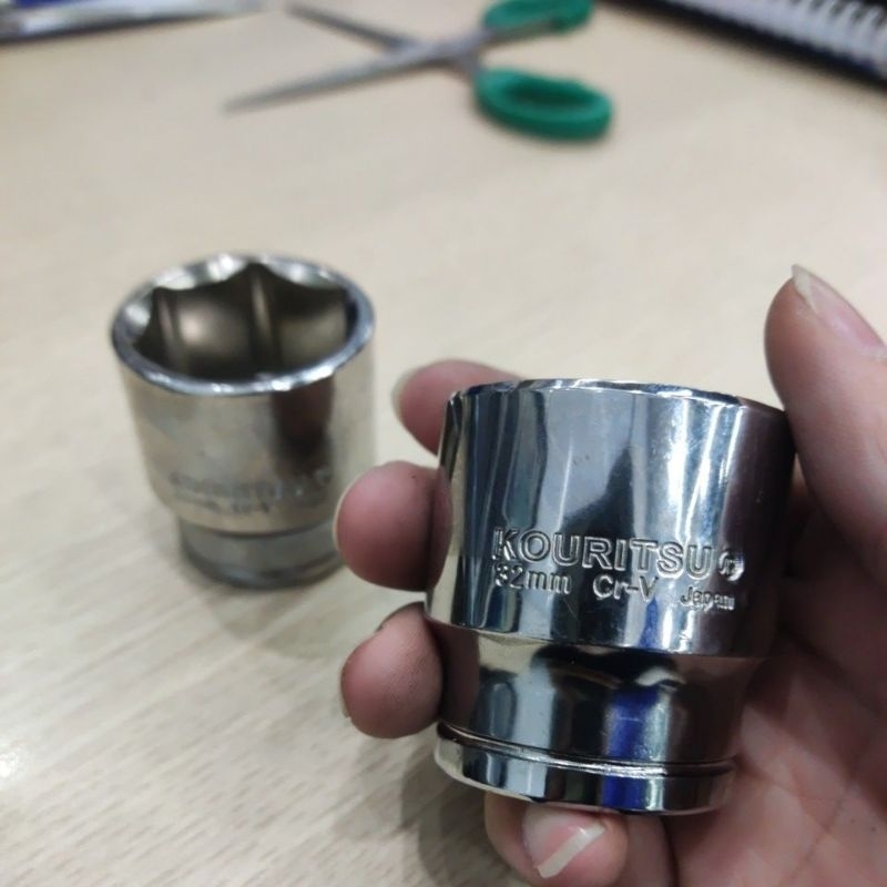 Khẩu ngắn 1/2  hàng Nhật, 10mm tới 32mm