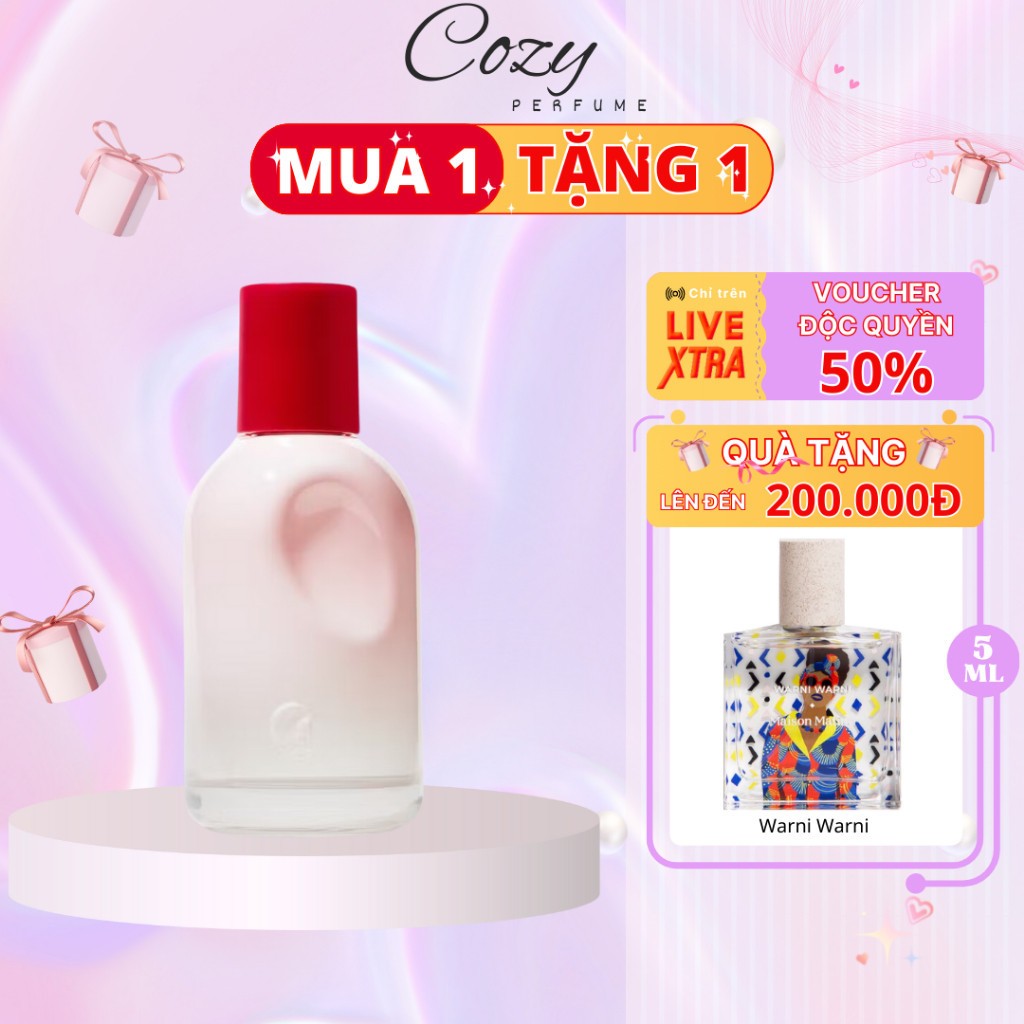 Nước hoa unisex Glossier You Chiết 5ml/10ml Hương thơm Tự nhiên, Thoải mái, Tối giản - Cozy Perfume