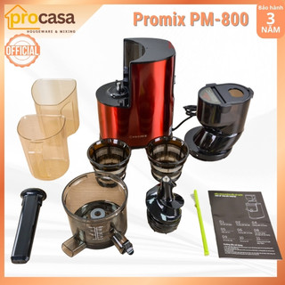 [Chính hãng] Máy ép trái cây chậm Promix PM-800 - 400W - Bảo hành 3 năm động cơ