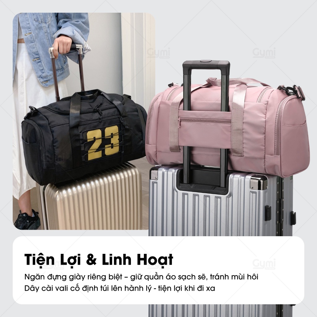 Túi Du Lịch 23 Đa Năng, Túi Thể Thao Có Ngăn Để Giày - Tui23