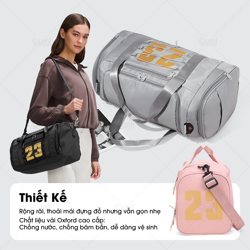 Túi Du Lịch 23 Đa Năng, Túi Thể Thao Có Ngăn Để Giày - Tui23