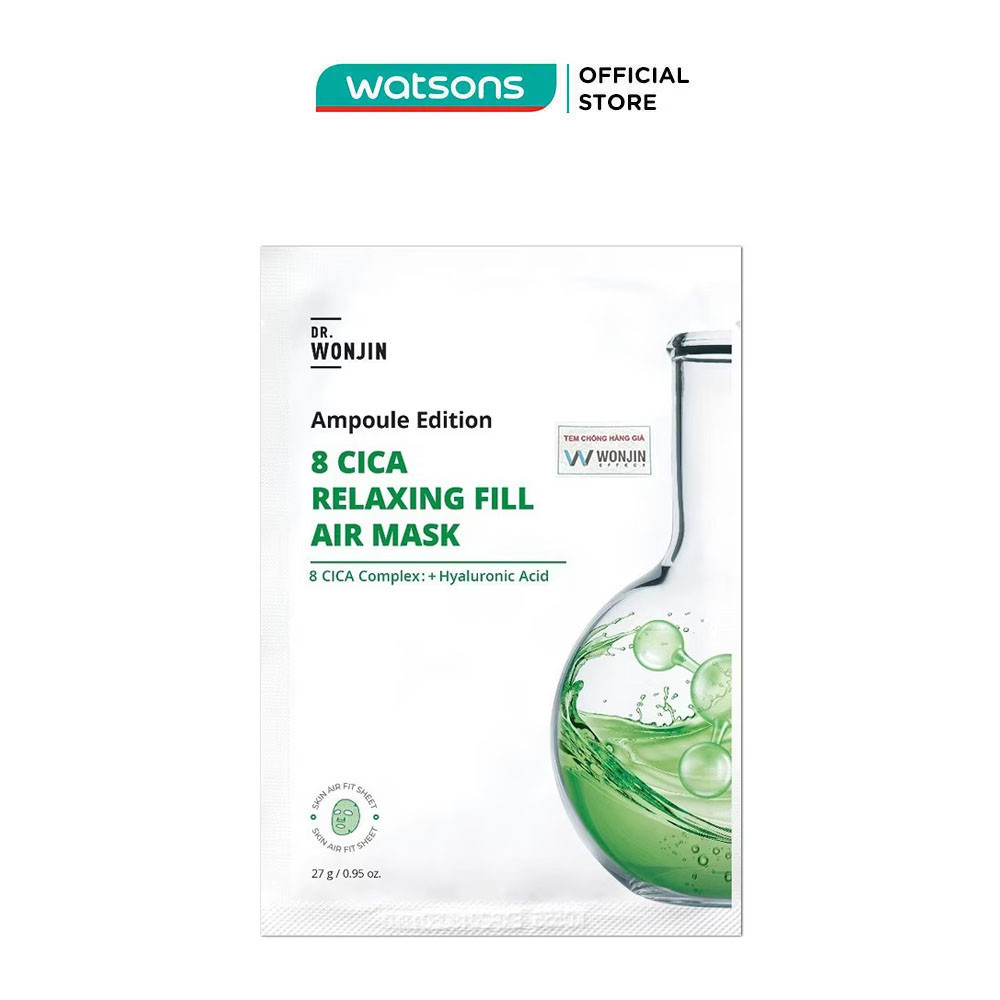 Mặt Nạ Dr.Wonjin Ampoule Edition Cica Relaxing Fill Air Mask Phục Hồi Da 27g