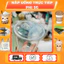 Nắp uống trực tiếp phi 95 🔥Siêu rẻ🔥 Nắp ly nhựa, nắp cốc nhựa phi 95 Hiệu Tiến Đức Lốc 50 cái Đồ Dùng Một Lần