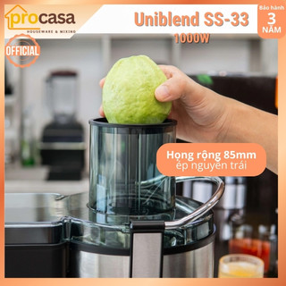 [Chính hãng] Máy ép trái cây Nhanh Uniblend SS-33 - 1000W - phù hợp cho quán kinh doanh - BH 3 năm (Uni SS33)