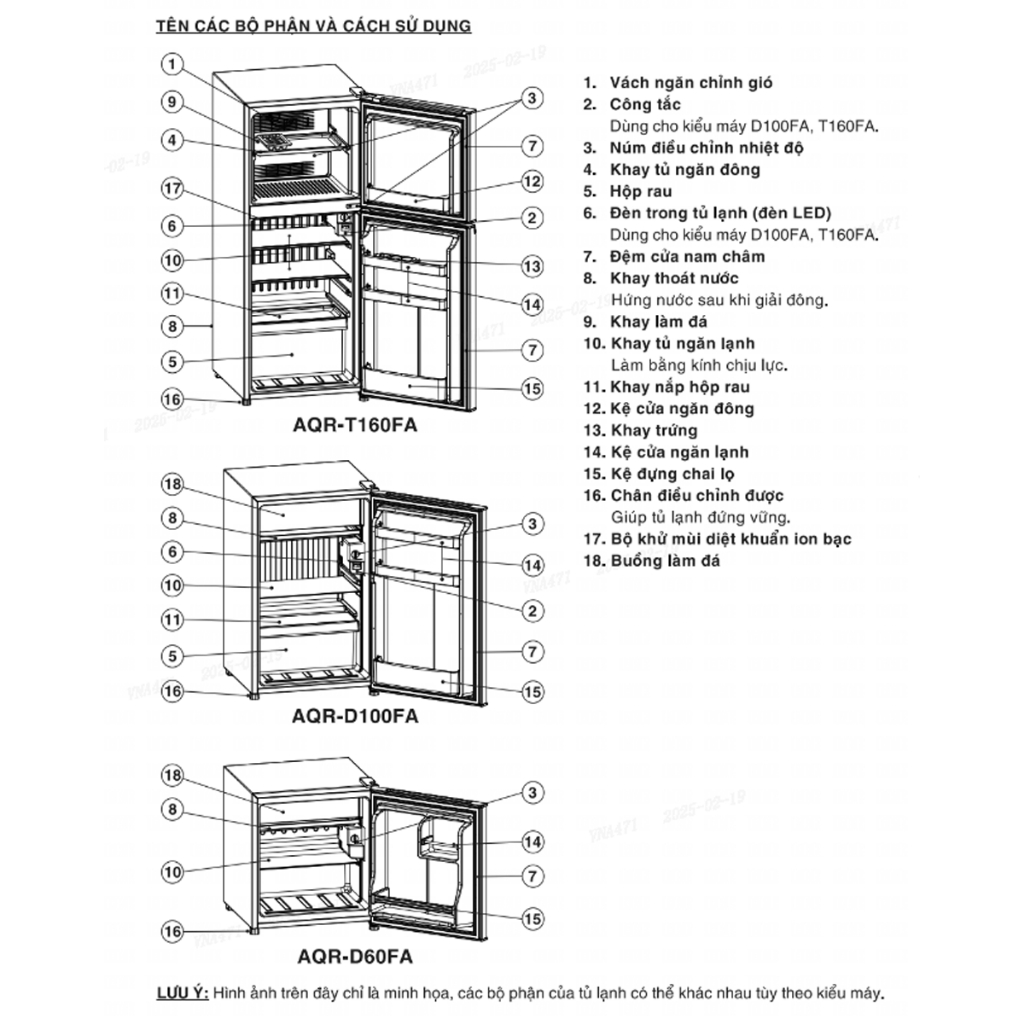 [SẢN PHẨM MỚI] Tủ lạnh AQUA 2 cánh 130 lít ngăn đá trên AQR-T160FA(PS) - Màu hồng - Freeship toàn quốc -Bảo hành tận nhà | BigBuy360 - bigbuy360.vn