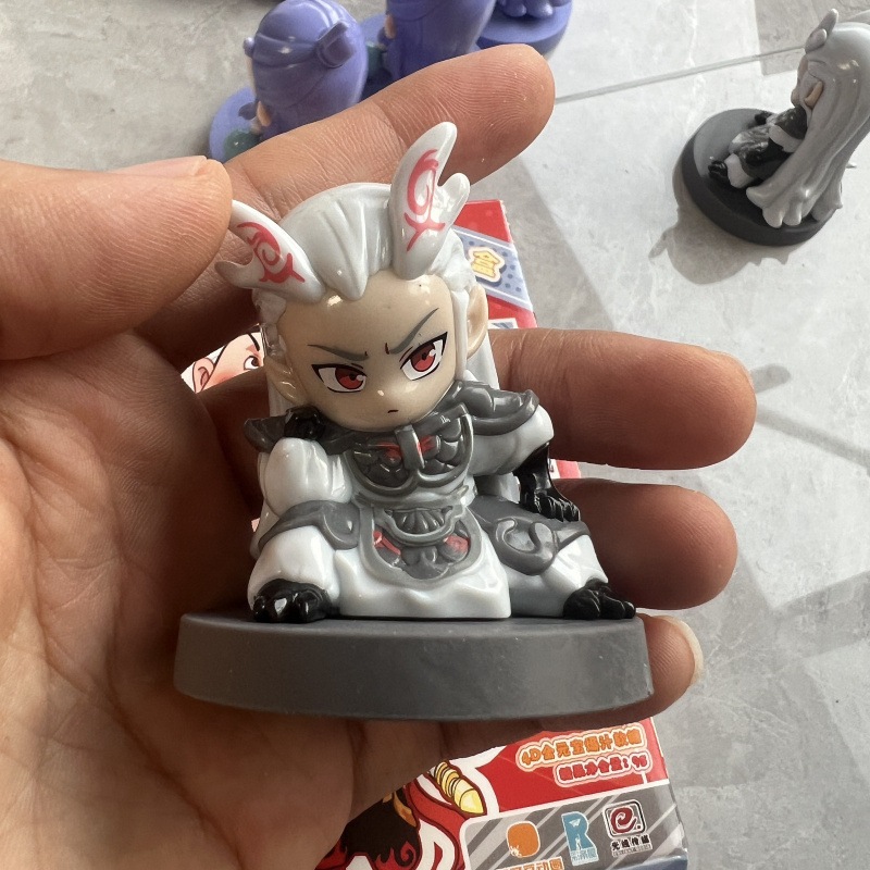 Blindbox natra phiên bản ma đồng náo hải Hộp túi mù, Mô Hình Nhân Vật Natra,Ngao Bính, Thái Ất,Ngao Quảng Cao 7Cm