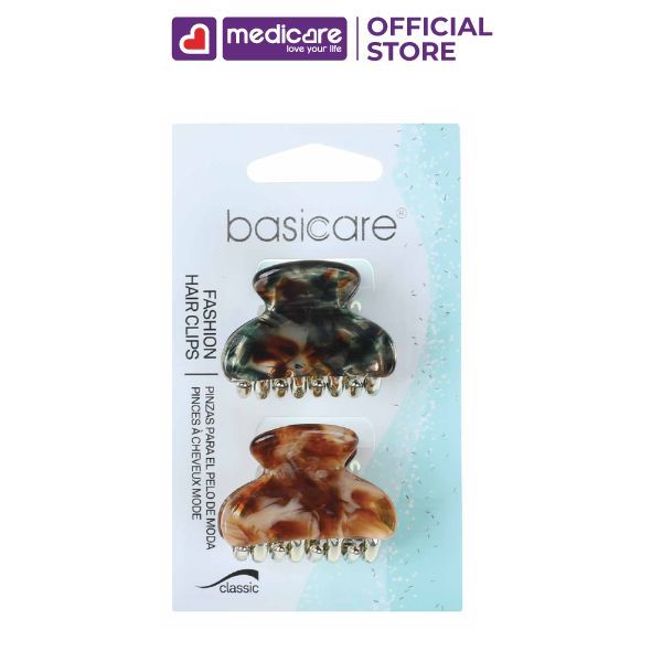 Kẹp nữa đầu BASICARE gói 2 cái