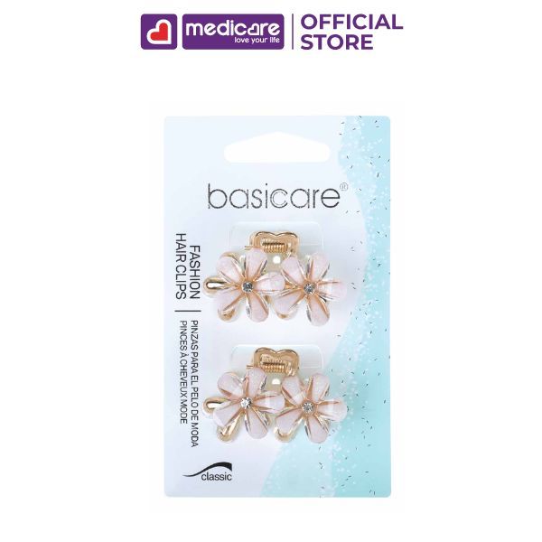 Kẹp nữa đầu BASICARE gói 2 cái